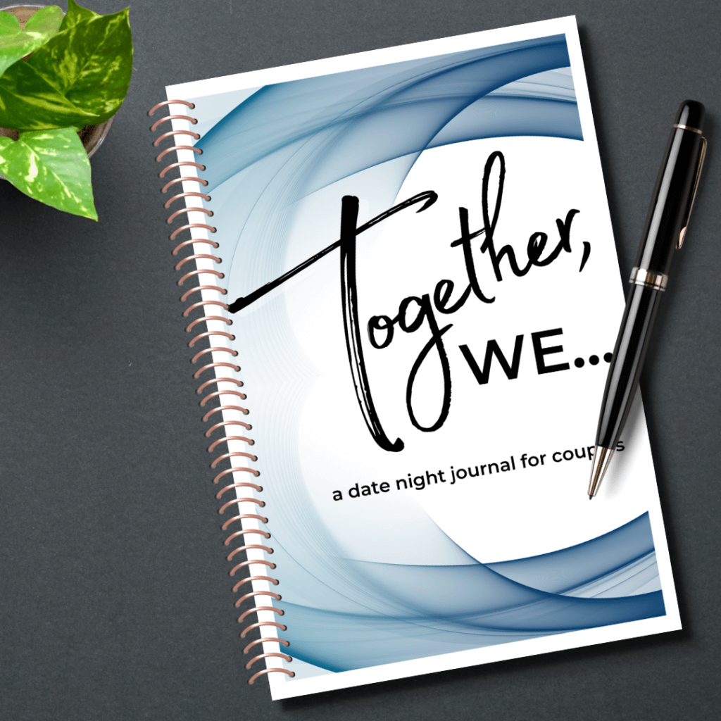 The Together, we... date night journal for couples